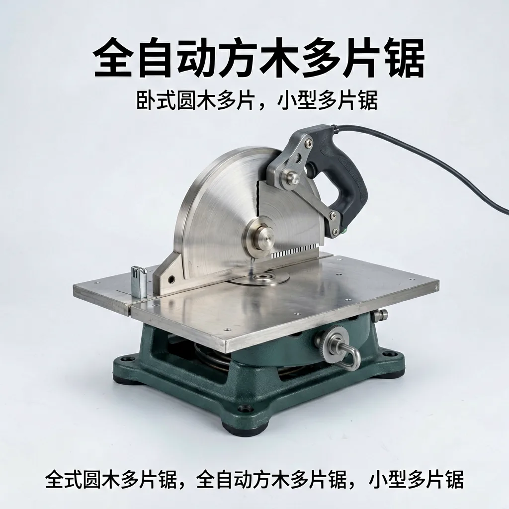 卧式圆木多片锯